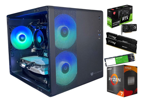 Pc Gamer Rtx 3050 Ryzen 7 5700g 1tb M.2 Ram 32gb Ddr4 Gi930