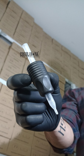 Imagen 4 de 9 de Tattoo Punteras Nyn Cajax25unid Surtida Tatuajes Tatuar