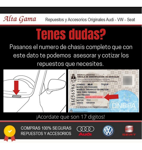 Imagen 9 de 10 de Carter Aceite Audi A3 Tt Vw Golf Tiguan Passat Bapmic Aleman