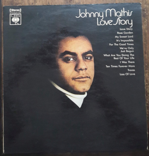 Lp Vinil (vg) Johnny Mathis Love Story Ed 1971 Br