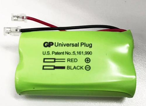 Bateria Telefono Gp Ni-mh Aa 2,4v 550/600mah Plug Universal