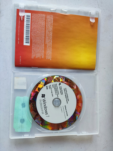 Dvd Windows 7 Pro. Original 32 Bits