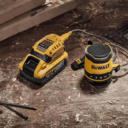 Mini Parlante Bluetooth 12v / 20v Usb-c Baretool Dewalt Dcr0