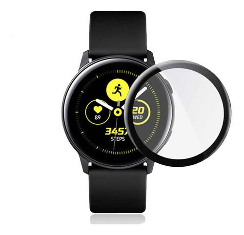 Protector Vidrio Curvo Para Samsung Watch Active 2 40 PuLG