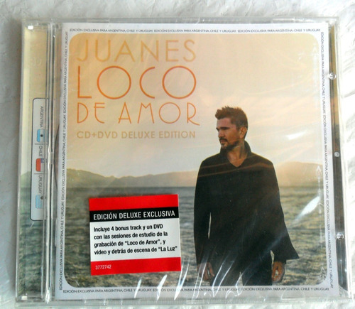 Juanes - Loco De Amor Cd + Dvd * Deluxe Edition Nuevo