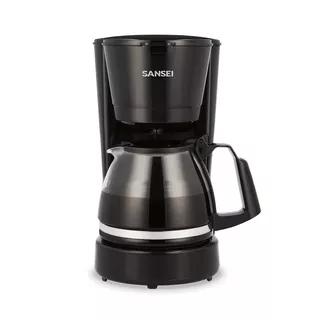 Cafetera Eléctrica De Filtro Sansei Casa9118bp 0.75l Negra