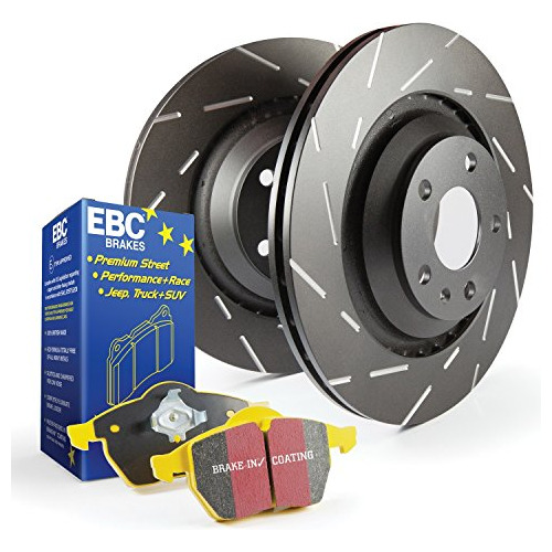 Ebc Brakes Ebc S9kr1285 Brake Kit, Black