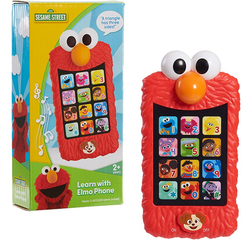 Sesame Street Aprende Con Elmo Pretend Play Phone, Aprendiza