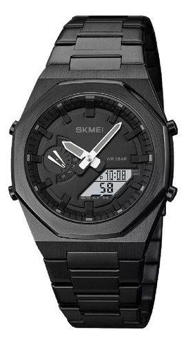 Reloj Electrónico Empresarial Impermeable Skmei Para Hombre