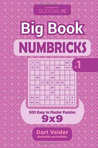 Sudoku Big Book Numbricks  500 Easy To Master Puzzles 9x9 (v