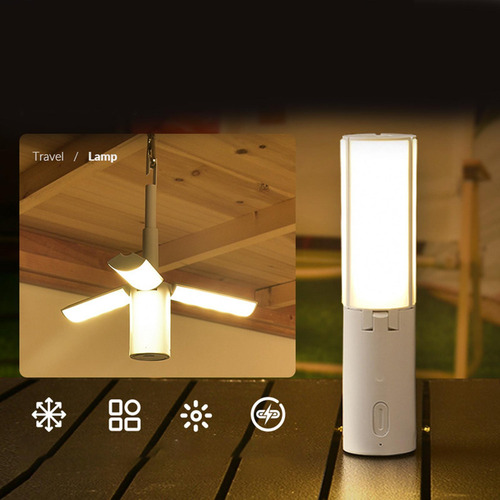 Linterna Led Para Acampar, Iluminación Estilo C 4000mah