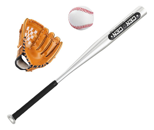 Juego De Bate De Béisbol Con Guante De Béisbol Y And