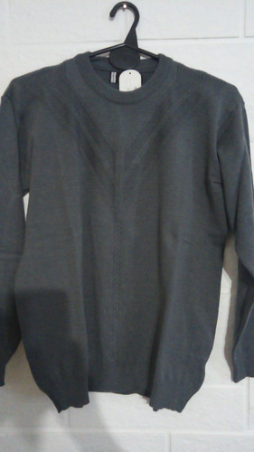 Sweater Tejido Fino Cuello Redondo