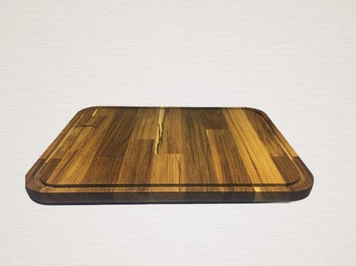 Tabua De Corte Em Madeira Teca Churrasco Gourmet Woodart