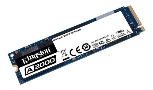 Imagen 2 de 2 de Disco sólido SSD interno Kingston SA2000M8/500G 500GB