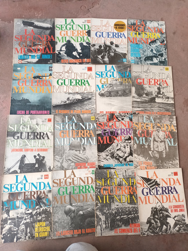 La Segunda Guerra Mundial Codex - 16 Fascículos (Usado)