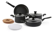 Comprar Juego De Utensilios De Cocina Amazon Basics 10 Piezas Negro