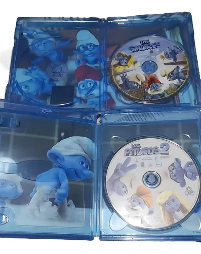 Bluray Los Pitufos + Los Pitufos 2 (Usado)