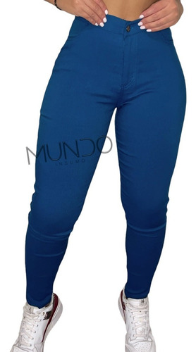Pantalón Leggins Elástico Con Micropolar De Mujer (colores)