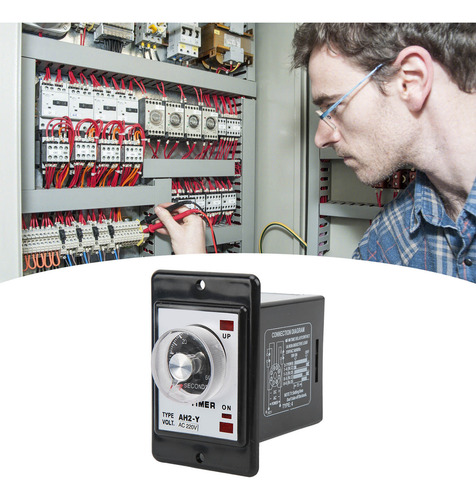 Regulador De Tiempo Delay Relay Ah2y 60s Time Small Pointer
