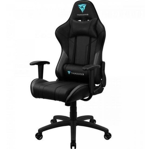 Cadeira Gamer Thunderx3 Ec3 Até 150kg Preta E Azul