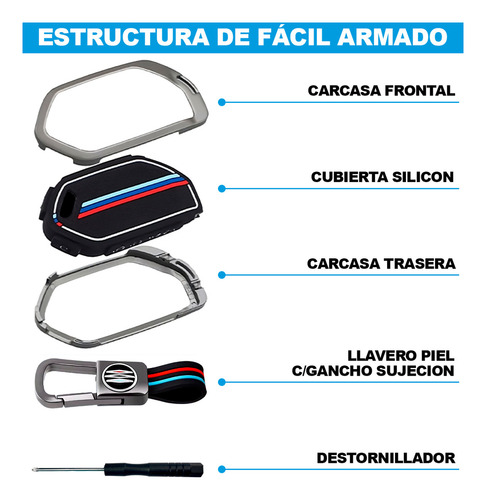 Funda Llave Para Kia K3 Ex Ex Pack Gt 2024 2025