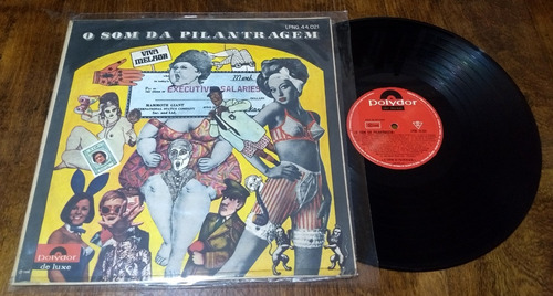 A Turma Da Pilantragem O Som Disco Lp Vinilo Brasil