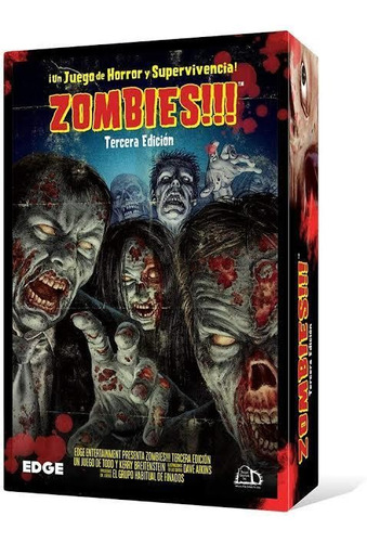  Zombies!!! 3era Edición Sellado En Español