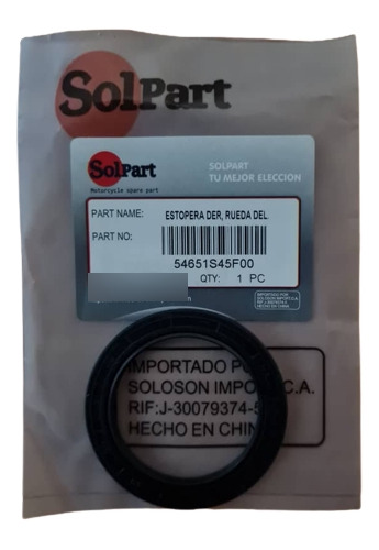 Estopera Rin Delantero Solpart Suzuki Gn-125/en-125**