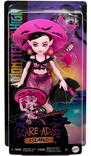 Muñeca Monster High Draculaura Con Traje De Baño