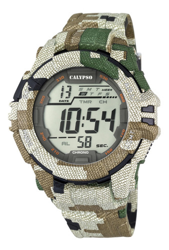 Reloj K5681/3 Verde Militar Calypso Hombre X-trem