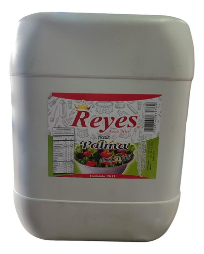 Aceite Oleina De Palma Reyes De 20lts.