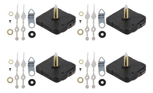 Mecanismo De Reloj Diy Movement Con Eje De 4 Ejes Largos, 3/