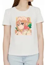 Comprar Playera Mujer Karane 100 Girlfriend Anime Camiseta Bca Negra