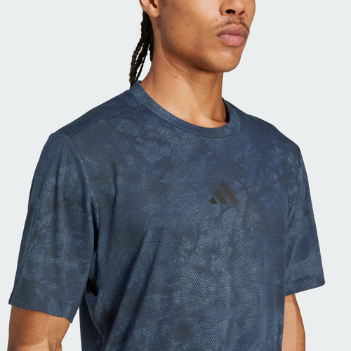 Playera adidas Entrenamiento Power Hombre Azul Jp3340