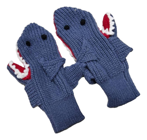 Guantes De Tiburón, Guantes De Invierno, Puños Elásticos,