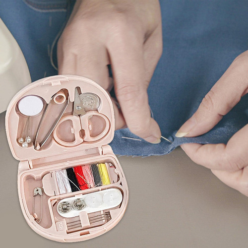 Mini Kit De Costura,juego De Costura De Bordado Compacto Con