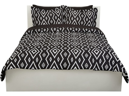 Bais Bed In A Bag De 7 Piezas Full Queen Black Aztec