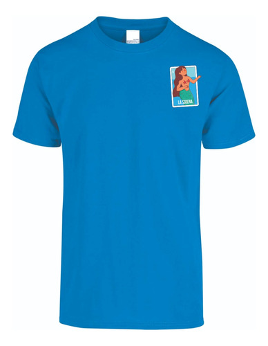 Playera Lotería Nacional Mexicana La Sirena 