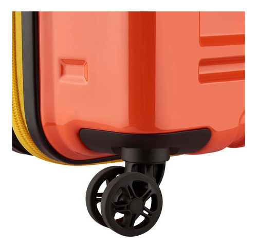 Valija Trunk Mediana Expandible 73 Cm Delsey Rempart Color Naranja