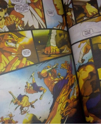 Comic Street Fighters Español 14 Comics Pasta Dura