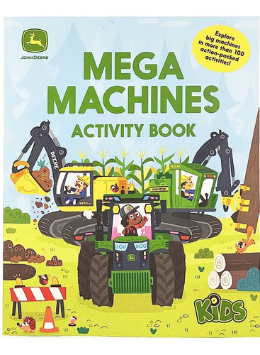 Mega Machines Activity Book, de VV. AA.. Editorial Cottage Door Press, tapa blanda, edición 1 en inglés