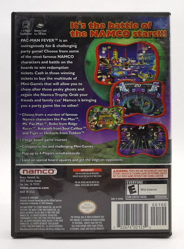 Pac Man Fever Gamecube Pacman Nintendo * R G Gallery (Usado)