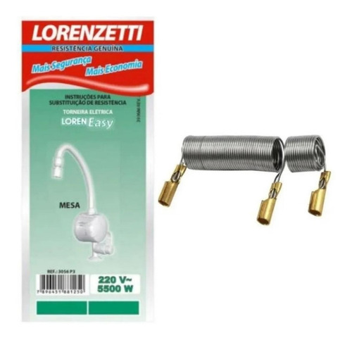 Resistencia P/torneira Loren Easy Mesa 220v Lorenzetti