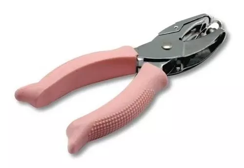 Perforadora 1 Agujero Pinza Agenda Papel Picaboleto 5mm Ibi Color Rosa  Forma de la perforación Círculo