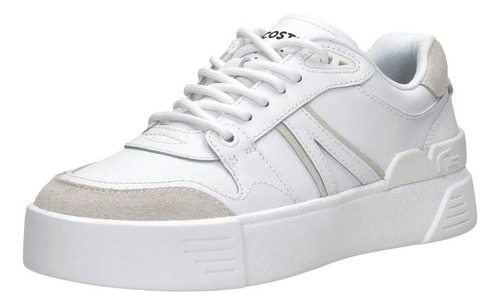 Tenis Lacoste L002 Blanco/beige Mujer B