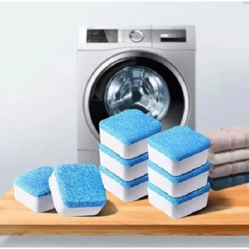 30 Tabletas Pastilha Limpeza Máquina Lavar Rupas 