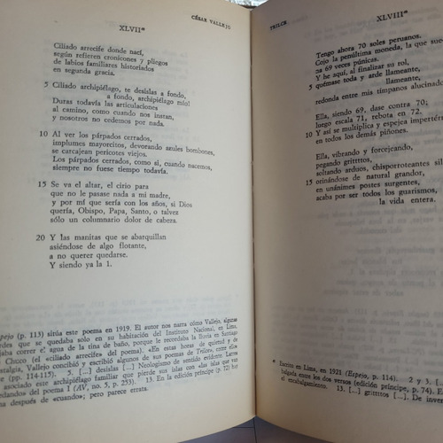 Imagen 9 de 10 de Poesia Completa Cesar Vallejos 50 Aniver R Hernandez Novas