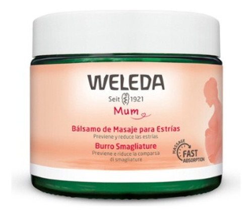 Bálsamo De Masaje Para Estrías  Weleda  150 Ml