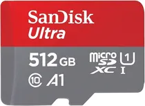 Comprar Cartão Memoria Microsd 512gb Sandisk Para Smartphones 150mbs
